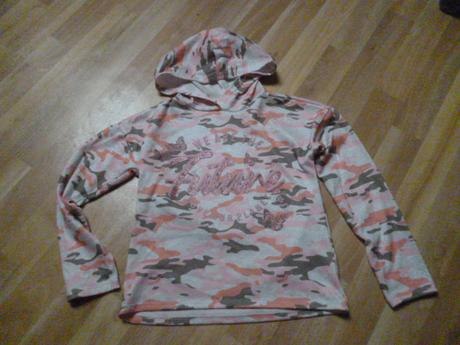 Maskáčová mikina 9-10, 140