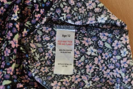 Blůzka vel. 12 let, matalan,152