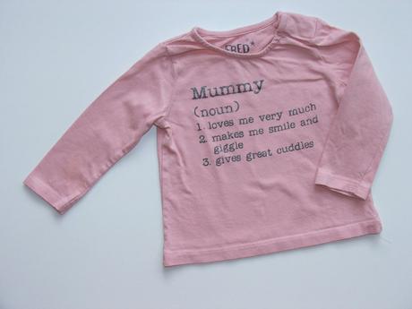 H1067 růžové tričko vel. 68, f&f,68