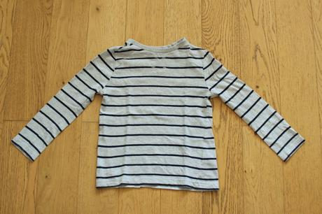 Pruhované šedé triko, f&f,110