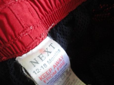 Kraťásky/plavečky next, vel. 1,5 roku i více, next,86