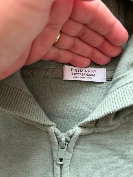 K9/ mikina zelená - v.11/12 let, primark,152