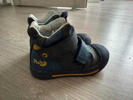 Chlapecké kožené boty ponte zo 23, 23