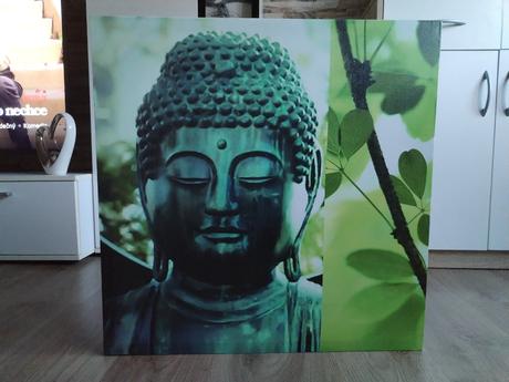 Nádherný obraz buddhy kvalitní tisk na plátně, 