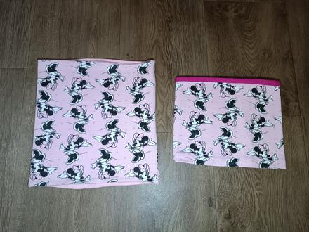 Dívčí jarní nákrčník s minnie, 2x, 80