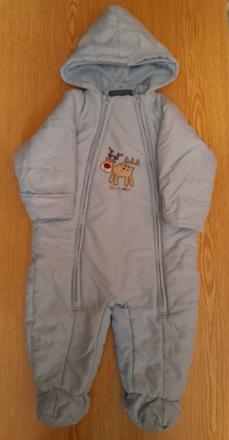 Vyteplená kombinéza, vel. 74, 74