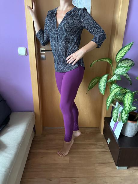 Halenka s 3/4 rukávem, h&m,36