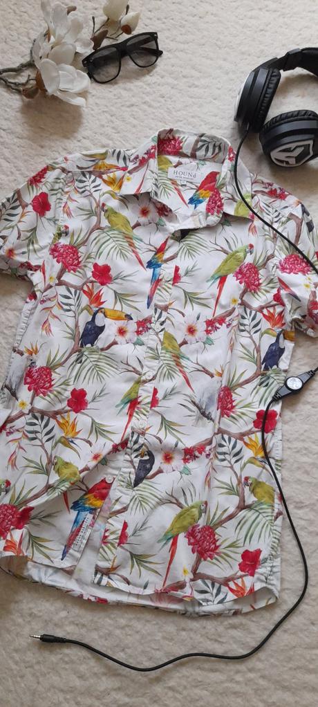 Hound tropická letní košile s papoušky, 