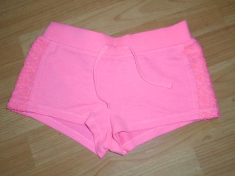 Kraťasy šortky neon vel 128, pepco,128