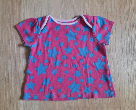 Tričko s kr. růžové s hvězdičkami ladybird, ladybird,80