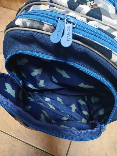 Školní batoh 1.-4. třida, topgal, minecraft, 