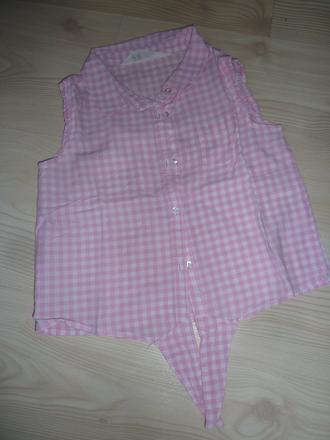 Letní lehká halenka, kostkovaná, h&m,104