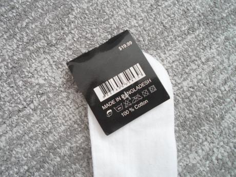 Bílé kotníčkové ponožky nike, nike,34 / 35 / 36