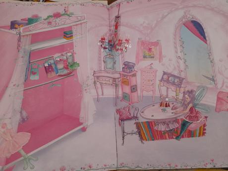 Kniha s nálepkami,časopis pro holky,nálepky,víly..,