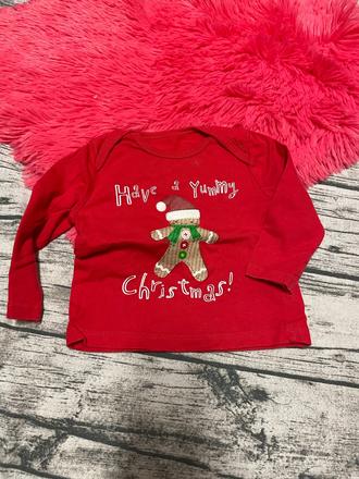 Uni vánoční triko f&f 68, 68