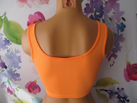 Dámské, dívčí žebrované crop top tričko, 32