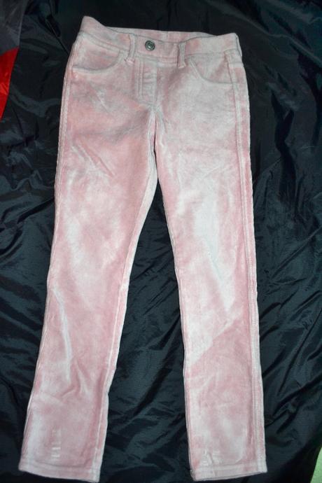 Sametové legíny,kalhoty benetton,v.128, benetton,128