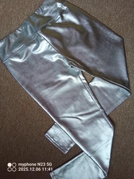 Legíny stříbrné zn."ergeenimixx" vel."146-152", 146