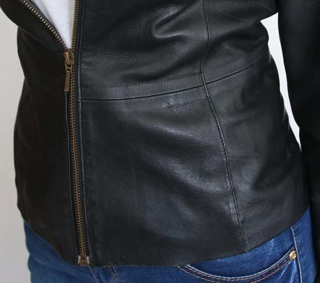 Kožená bunda marks & spencer vel.40, marks & spencer,l