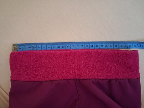 Softshellové kalhoty s beránkem, 98