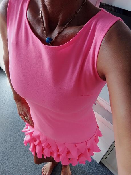 Neonové šaty "made in italy" vel."m", m