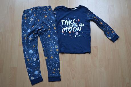 Pyžamo pro kosmonauty, h&m,122
