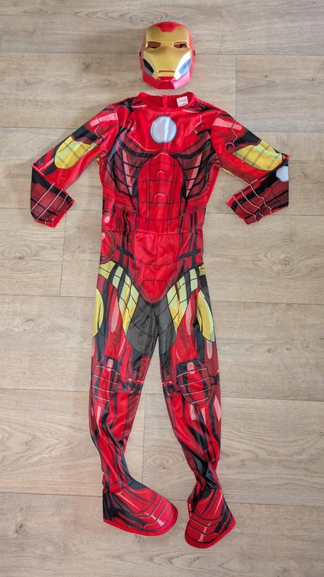 Ka106 karnevalový kostým iron man 134, 8 - 9 let,