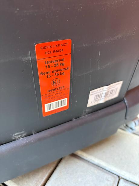 Autosedačka kidfix ii xp sict 15 - 36 kg britax rö, britax