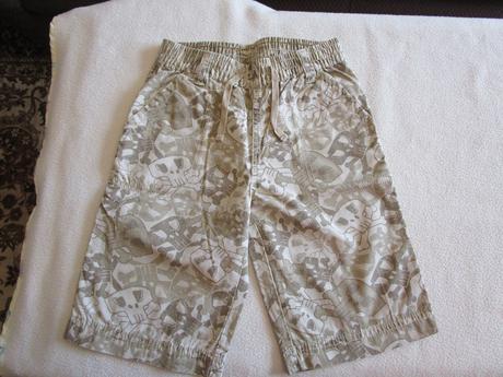 4x pěkné kraťasy,v.116-122-128, next, h&m, next,122