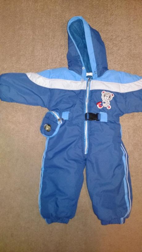 Chlapecká velmi teplá kombinéza, 74