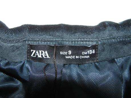 Společenské láhvově zelené velurové sako zara, zara,134