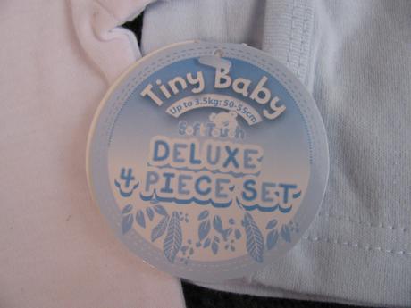 Novorozenecká souprava na chlapečka-4 pack v.50/56, 50