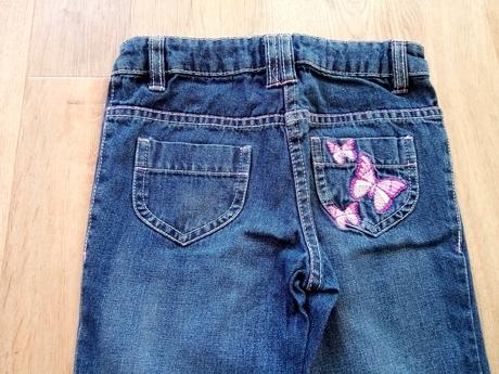 3 x rifle / džíny, vel 110/116,caa, dopodopo, girl, c&a,110