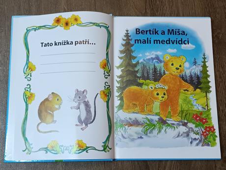 4+1 dětská knížka rozmarýnek, bing, lišky, dobrou,