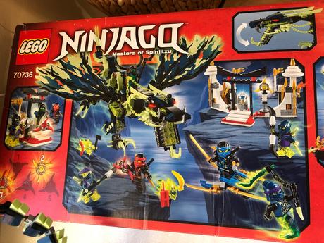 Lego ninjago 70736 útok draka morro,
