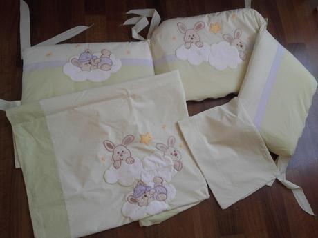 3-dílna souprava do postýlky feretti, šířka (cm): 100,délka (cm): 130