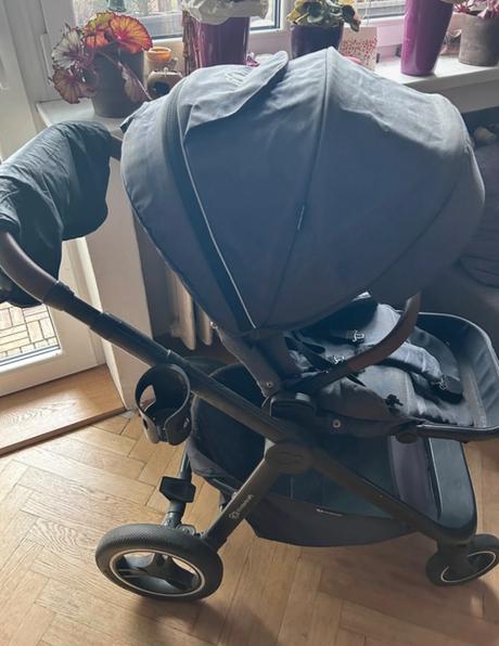 Kočárek 2v1 kinderkraft everyday denim blue, kinderkraft,kinderkraft everyday