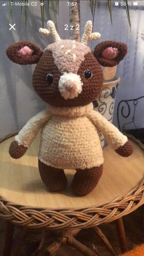 Háčkovaný jelínek, 