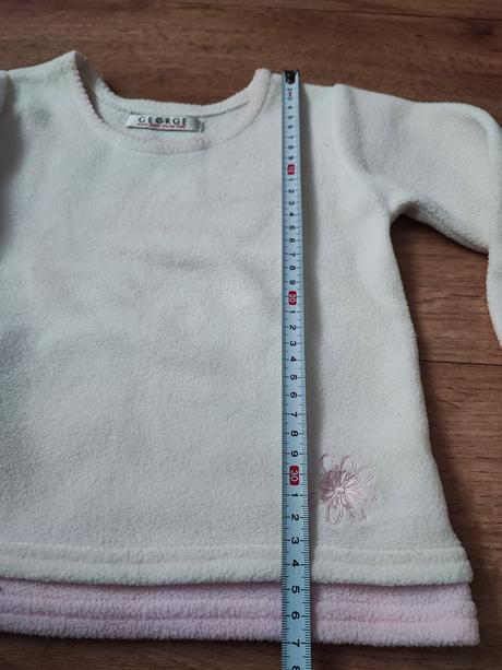 Bílá mikina, george,98