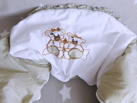 Mantinel do postýlky, šířka (cm): 30,délka (cm): 170