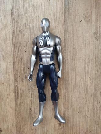 Spiderman armored silver titan hero figurka 30 cm,