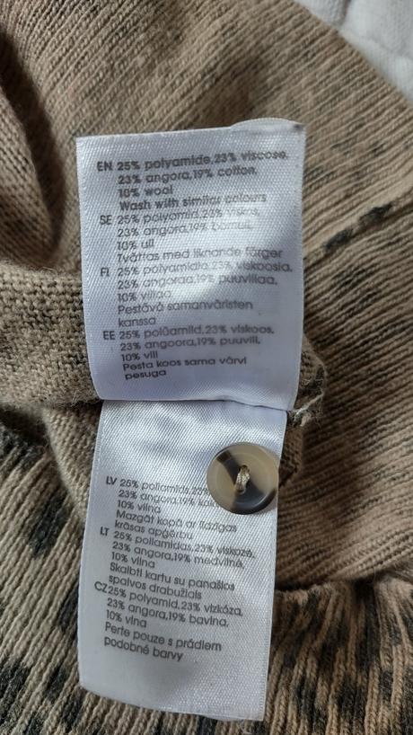 Dámský svetřík s leopardím vzorem, lindex,s