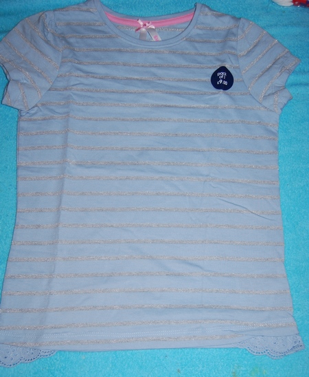 Pruhované tričko, mothercare,128