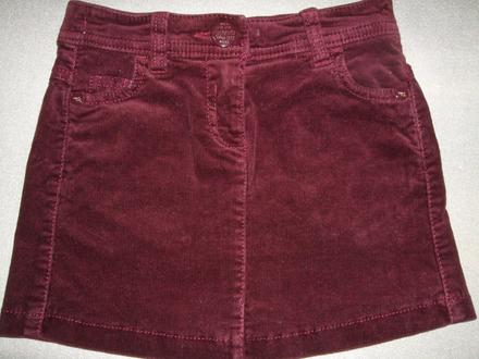 Elastická kordová suknička next, next,104