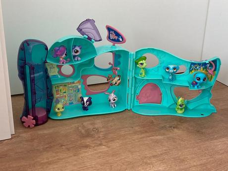 Littlest pet shop - zvířatká, domeček,