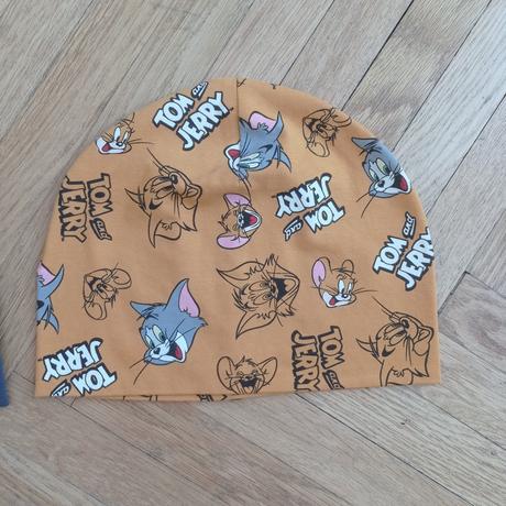 2x čepice tom a jerry  54 cm, 116 / 122
