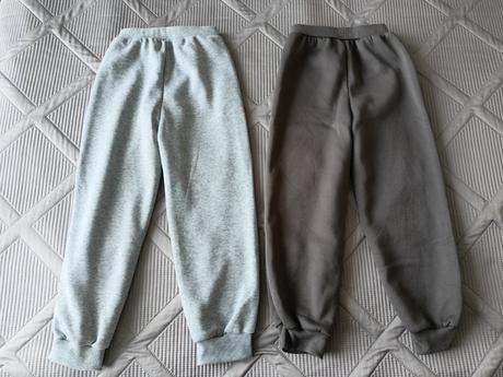 2x podzimní tepláky, 128/134, 134