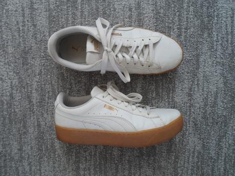 Bílé boty tenisky botasky puma, puma,39