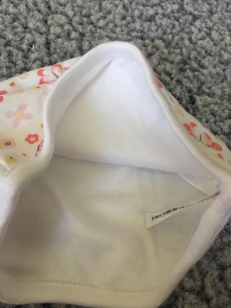 Motýlková bavl.čepička zn.nutmeg vel.74/80, nutmeg,74