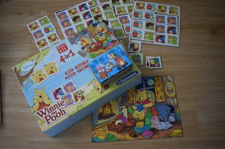 Soubor her clementoni medvídek pooh 3+,